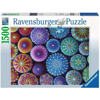 Puzzle 1500 Kolorowe kamienie